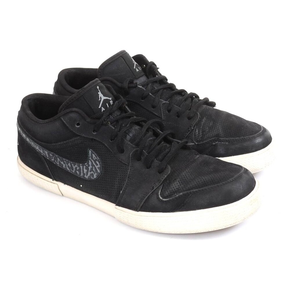Air Jordan Retro V.1 - Black/Cool Grey-White Sneakers Low-top Men's 10.5‎